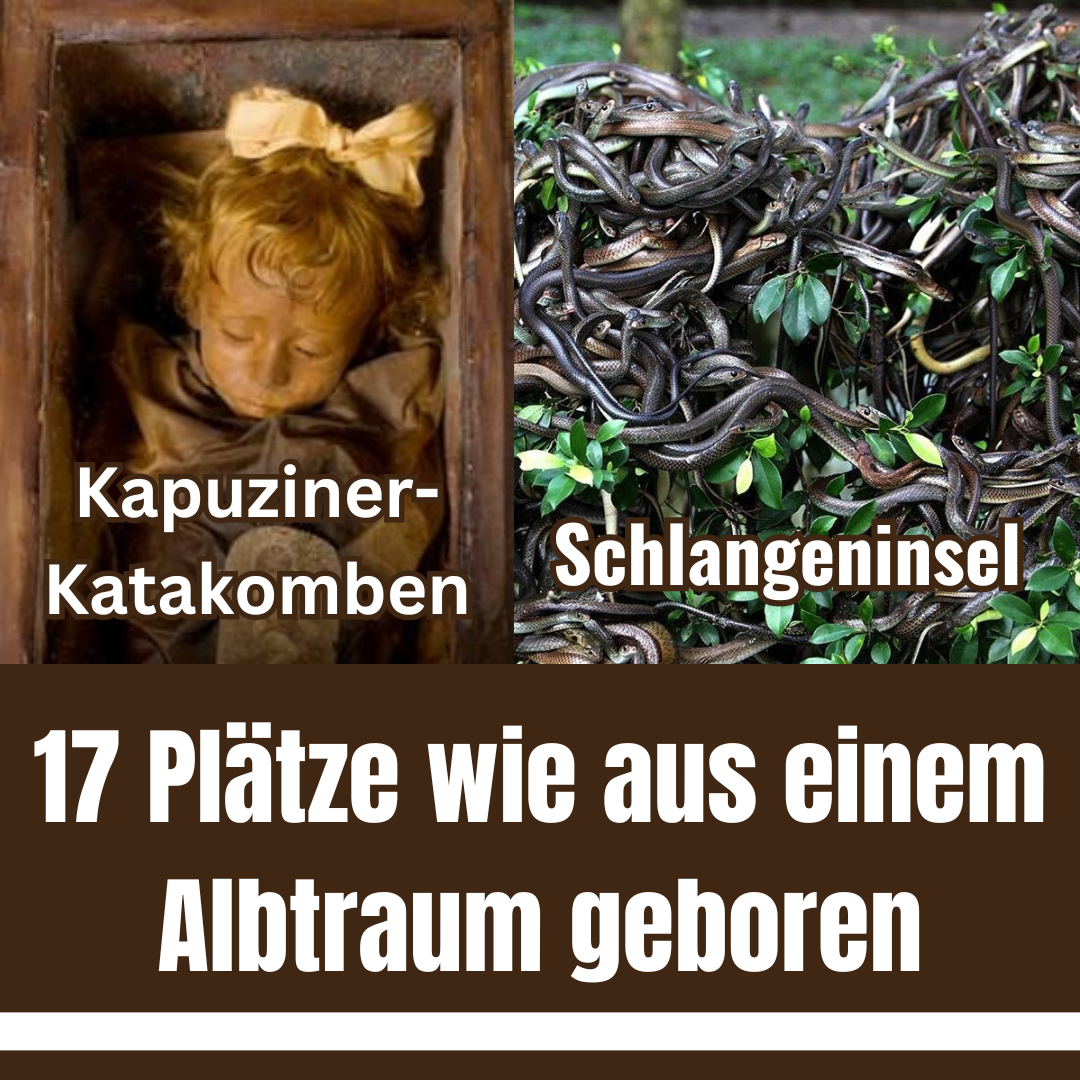 17 Plätze wie aus einem Albtraum geboren