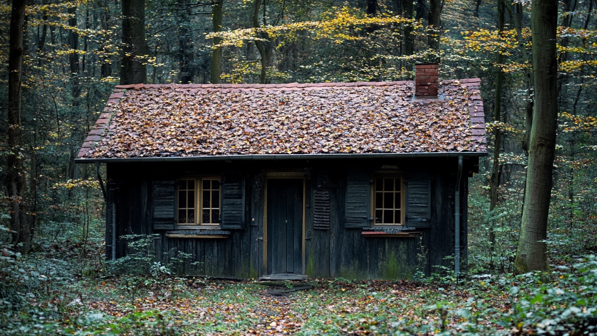 Eine gruselige HÃ¼tte. (KI-generiert)