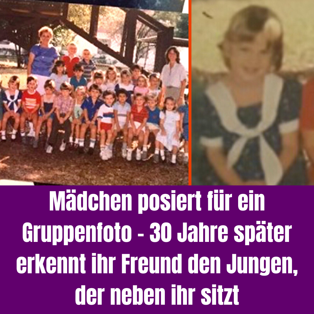 Mann findet nach 30 Jahren durch Zufall Sandkastenliebe wieder