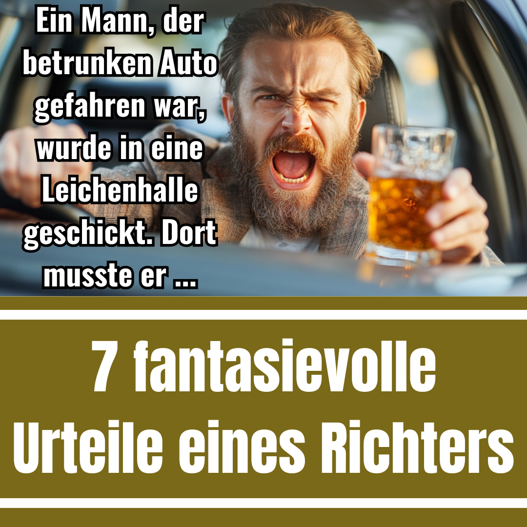 7 fantasievolle Urteile eines Richters