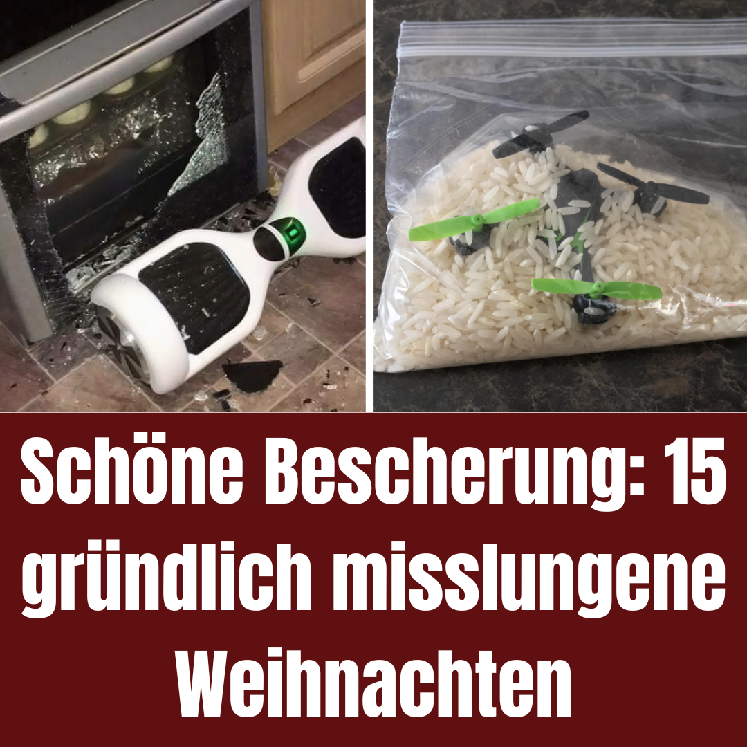 Schöne Bescherung: 11 gründlich misslungene Weihnachten