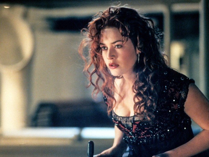 Die Schauspielerin Kate Winslet in 'Titanic'.