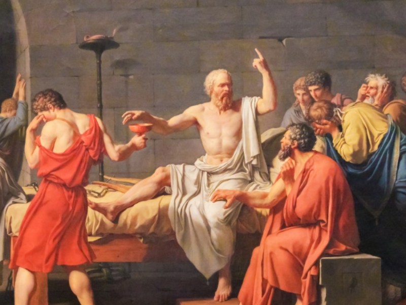Der Tod des Sokrates (Gemälde).