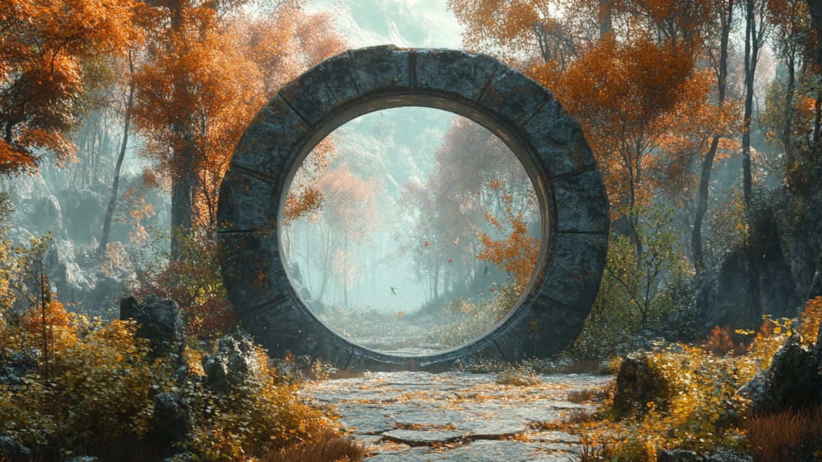 Ein Stargate. (KI-generiert)