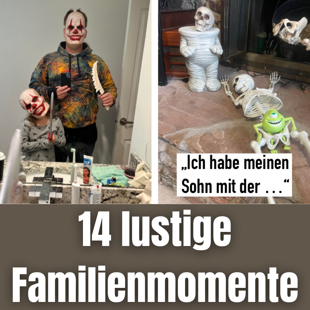 14 witzige Familienmomente