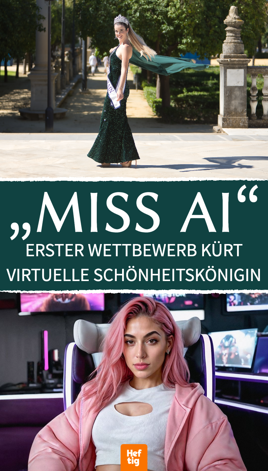„Miss KI“: Erster Schönheitswettbewerb für Fake-Frauen