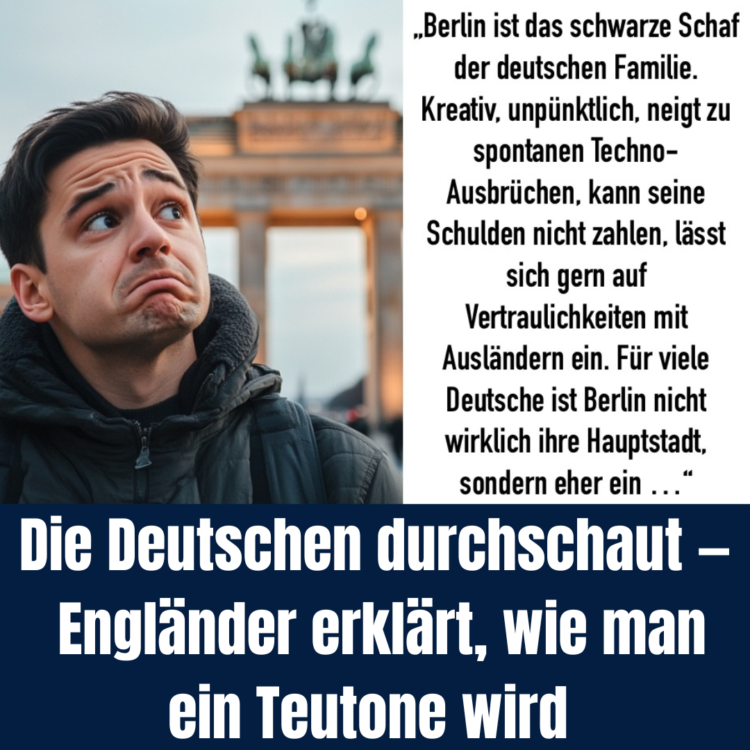 Ein Engländer erklärt, wie man Deutscher wird