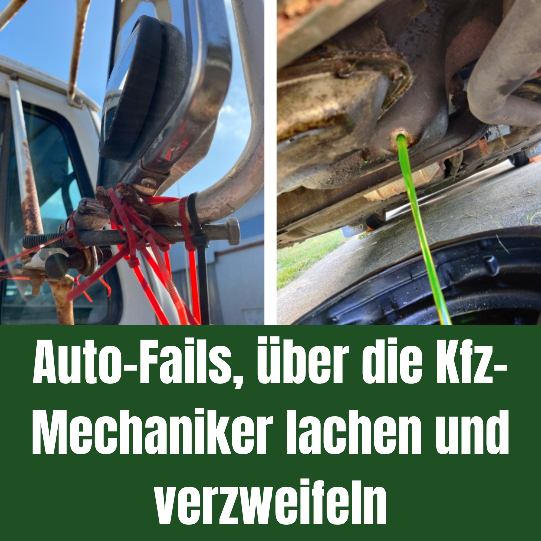 Auto-Fails, über die Kfz-Mechaniker lachen und verzweifeln